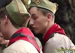 WTF are you doing?! Scouts having gay sex!