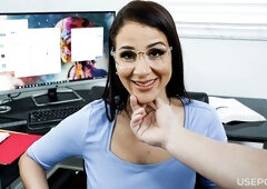 Watch flattering Miss Raquel's scene