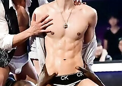 The moment when the handsome Korean man on stage makes hearts race the most has arrived!