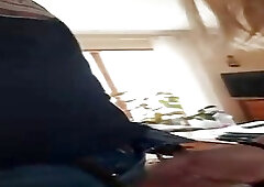 The secretary heals the boss