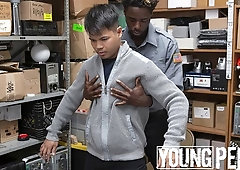 Bareback punishment session with John Rene and Drake Magnum