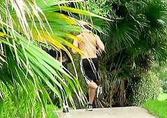 MILFHunter: Big butt Victoria squirts blowjob cum