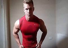 Verbal British dom strokes cock