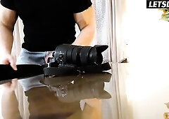 Slutty Model Vanessa Decker Rides Photographer's Large Ramrod - LETSDOEIT