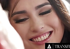 TRANSFIXED - Gorgeous Ember Fiera Has Passionate Deepthroat & Hard Anal Reverse Cowgirl Morn