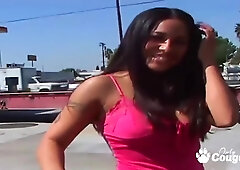 Jenaveve Jolie Gets Huge Prick In Her Tight Twat